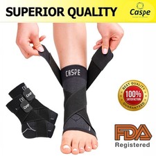 Ankle Brace Support Compression Sleeve Plantar Fasciitis Pain Relief Foot Wrap