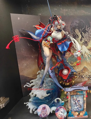 Onmyoji AniMester Qian Ji 1/4 PVC Statue Model Toys In Stock NEW