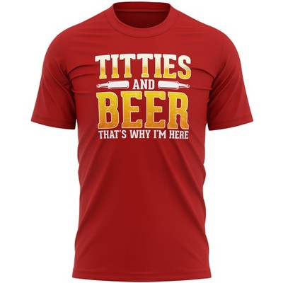 Lustiges Oktoberfest Herren T-Shirt Thats Why Im Here Tee Biertrinken Festival Top