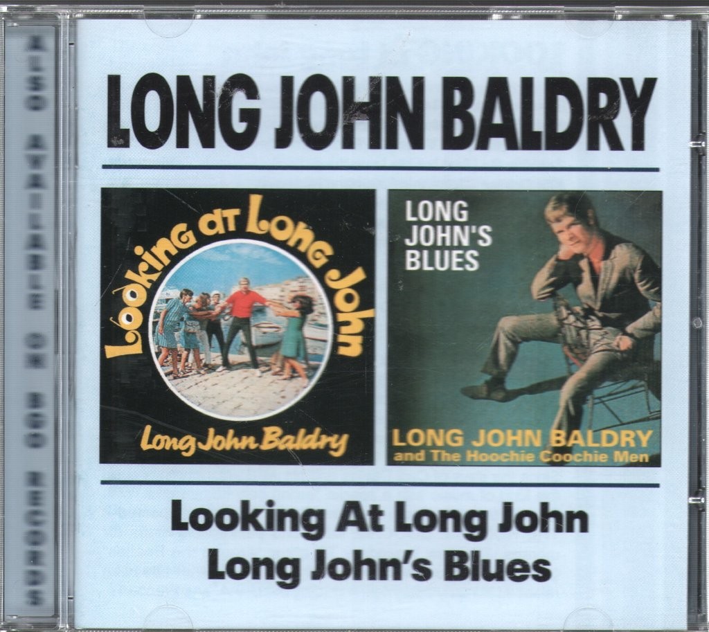 Long John Baldry Looking At Long John / Long John's Blues CD UK Bgo 2002 BGODCD2