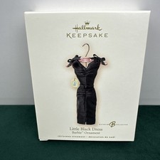 Hallmark 2007 Little Black Dress, Barbie Keepsake Ornament, Christmas 02047 NEW