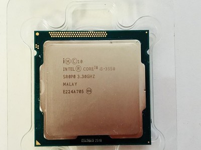 [Lot of 2] Intel Core i5-3550 3.3GHz 6MB 5GT/s LGA 1155 Processor