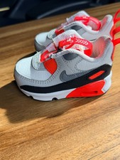 Nike Air Max 90 Toggle Baby Toddler Infrared Shoe - Size 3C