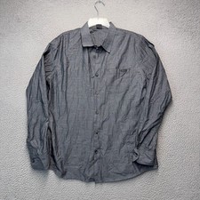 Oakley Button Up Shirt Mens Large Gary Button Up Breast Pocket Outdoor Casual