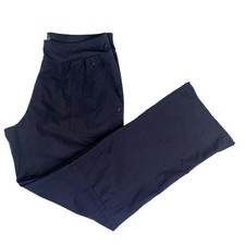 Healing Hands Purple Label Yoga Scrub Pants Large Charcoal Gray Cargo Pockets L