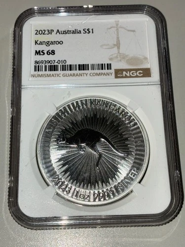 2023 Australian Silver Kangaroo 1 oz — photo from the most recent tracked eBay sale