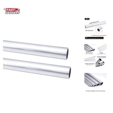 6061 Aluminum Tubing, 5/8" OD Seamless Aluminum Round Tube, 0.08" Wall x 10" ...