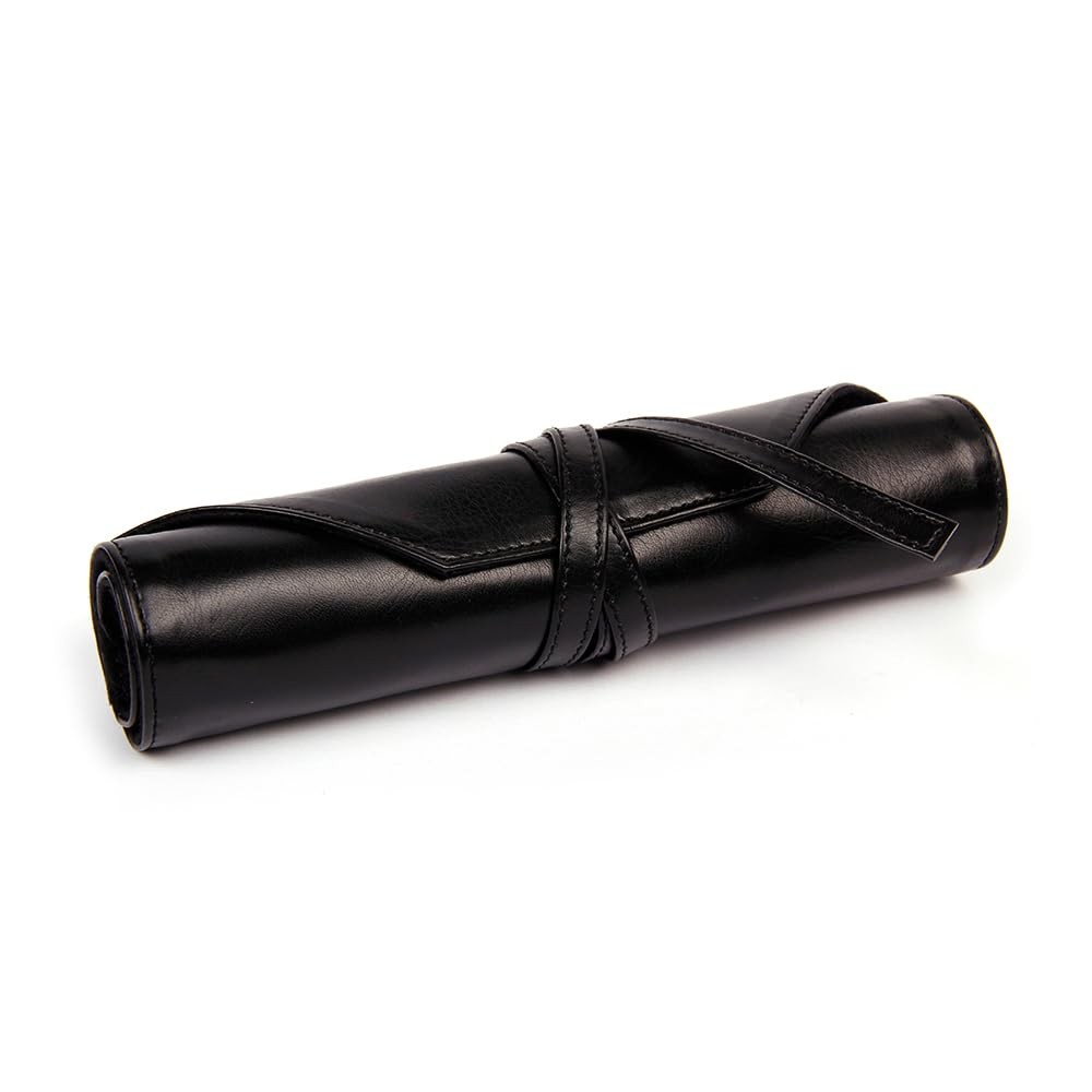 Étui rouleau 2-en-1 noir TOUCH 116129C pour crayons et pinceaux
