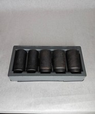 Snap On Snap-on 305simmy 5pc 12 Drive Metric Deep Socket Set 29-30 34-36mm