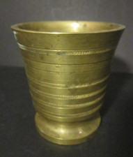 alter massiver Messing MÖRSER  LNS , 1,25 kg