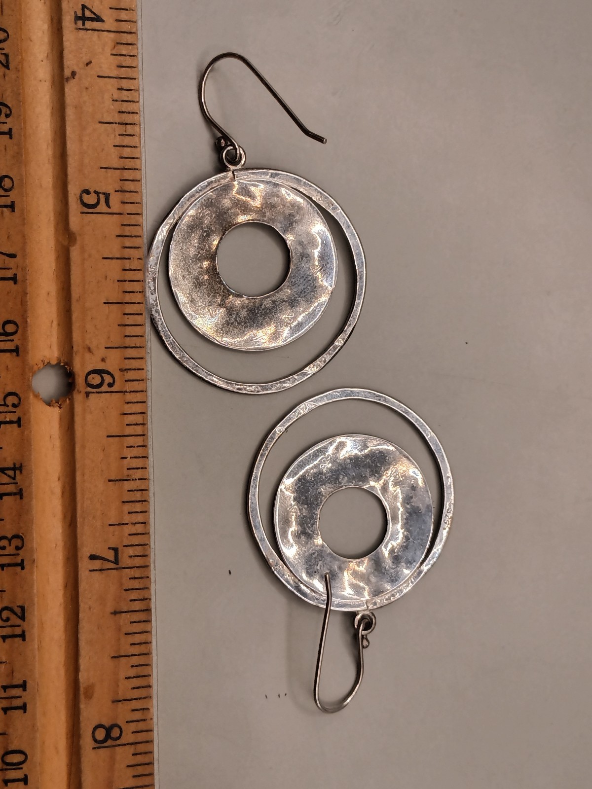 Silpada 925 Sterling Silver Hoop Dangle Drop Hook Earrings