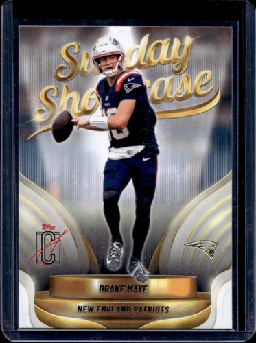 2025 Topps Signature Drake Maye Base (RAW)