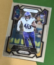 2023 Panini Prizm ~ Ivan Pace Jr. ~ #366 ~ Rookie RC ~ Minnesota Vikings