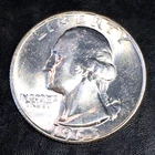 1963-D Washington Silver Quarter from QRIGINAL UNCIRCULATED ROLL #R794