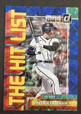 2022 Panini Donruss - The Hit List Blue #THL-7 Freddie Freeman 237/249 Braves🔥
