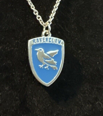 Harry Potter Ravenclaw Necklace Shield Shape Hogwarts Magic Wizards Witch