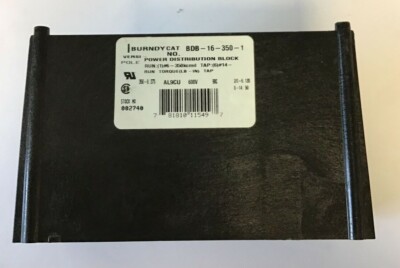 BURNDY BDB-16-350-1 POWER DISTRIBUTION BLOCK VERSI-POLE