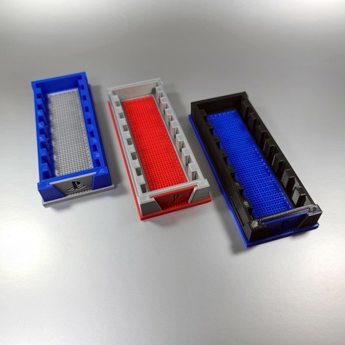 Custom PS2 PS1 Memory Card Halter Organizer Aufbewahrung 3D Druck Playstation 1 2 - Bild 4 von 8