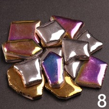 200g Asymmetrical Ceramic Mosaic Tiles DIY for Artwork Craft Home Decoration