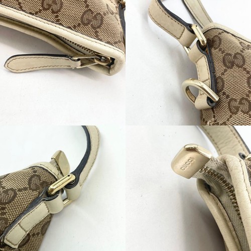 GUCCI GG Shoulder Bag Canvas Brown G51633 - Picture 8 of 16