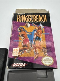 Kings of the Beach Original Nintendo NES Game, Box No Manual- Authentic Tested