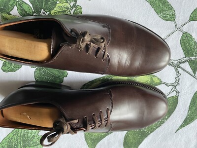 Oxford Schuhe Brauner Lederschuh Damen Lottusse Neuwertige