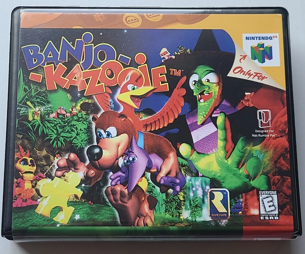 Nintendo 64 Banjo Kazooie FR Box 