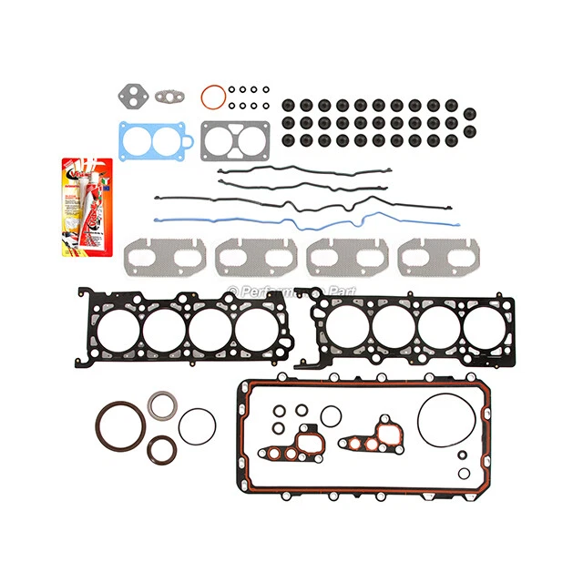 Juego completo de juntas para 95-04 Lincoln Mark VIII Continental Ford Mustang INTECH Foto 2 de 4