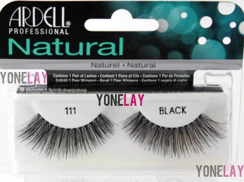 Lot 10 Pairs ARDELL Natural 111 False Eyelashes Fake Strip Eye Lashes Black Lash - Image 1 of 1