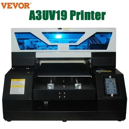 VEVOR A3 UV 19 Flatbed Automatic Bottle Label Printer Machine For Flatbed Metal - Afbeelding 13 van 13