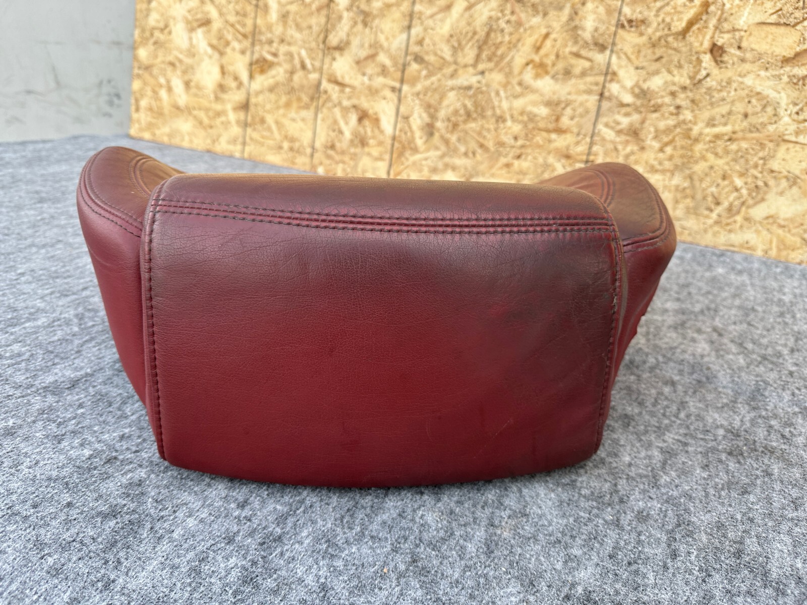 LEFT FRONT SEAT BOTTOM LEATHER CUSHION OEM 08-19 MASERATI GRANTURISMO M145