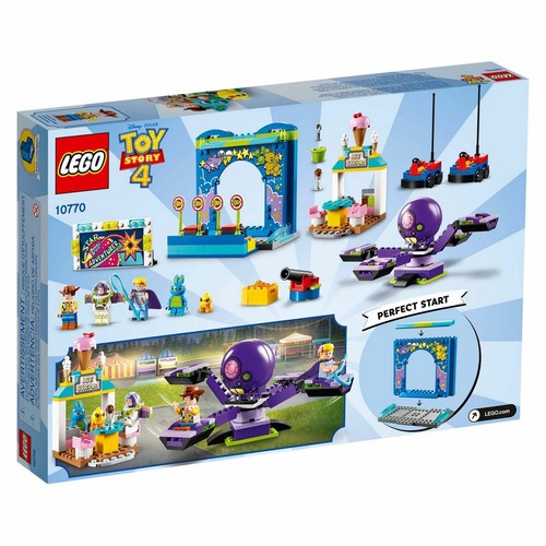 Nuevo LEGO Toy Story 4 Buzz & Woody's Carnival Mania 10770 Bo Peep Placa Base Nuevo en Caja - Imagen 4 de 4