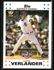 Justin Verlander 2007 Topps Opening Day #187 Detroit Tigers