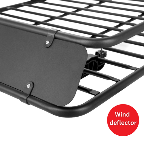 Giantz Universal Car Roof Rack Basket Luggage Vehicle Cargo Carrier 160cm Steel - Picture 4 of 13