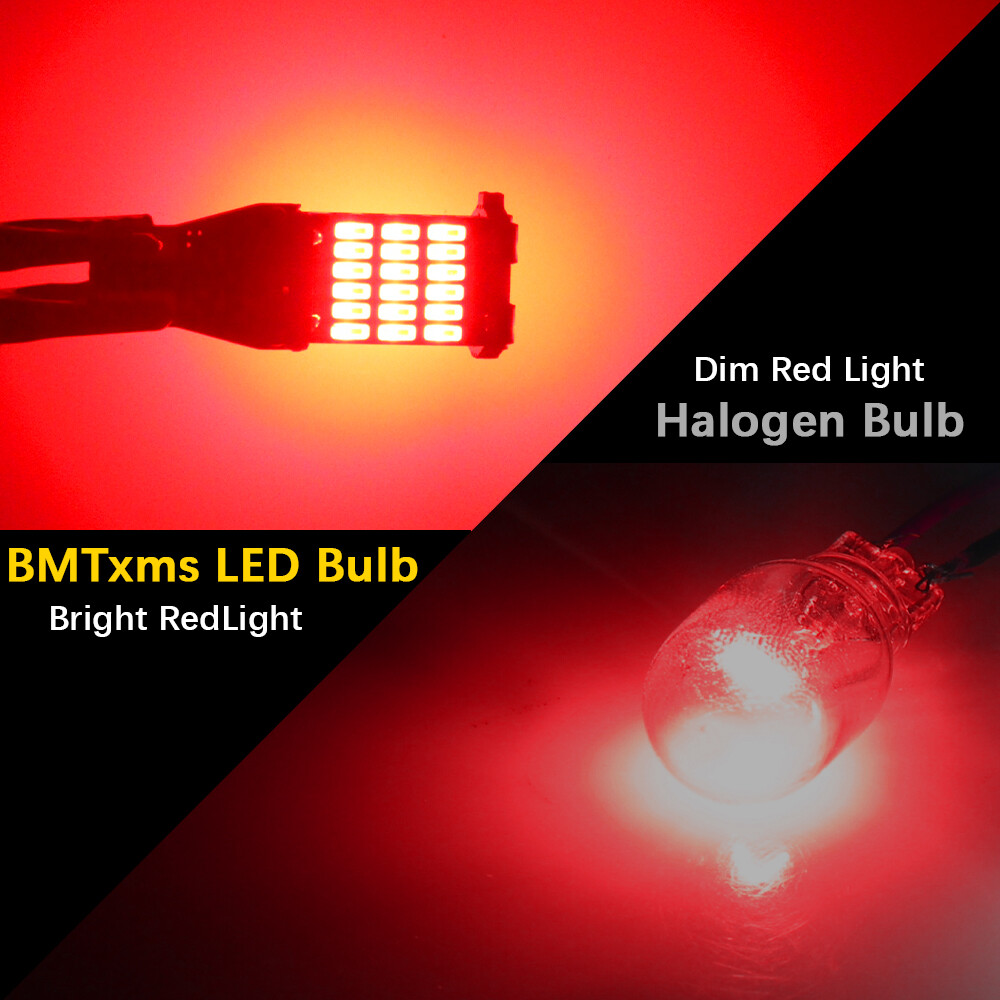 4-Pack 912 LED Bulbs – 2 White, 1 Red – For Cargo, 3rd Brake, Reverse – Fits 2014-2018 Silverado / Sierra 1500