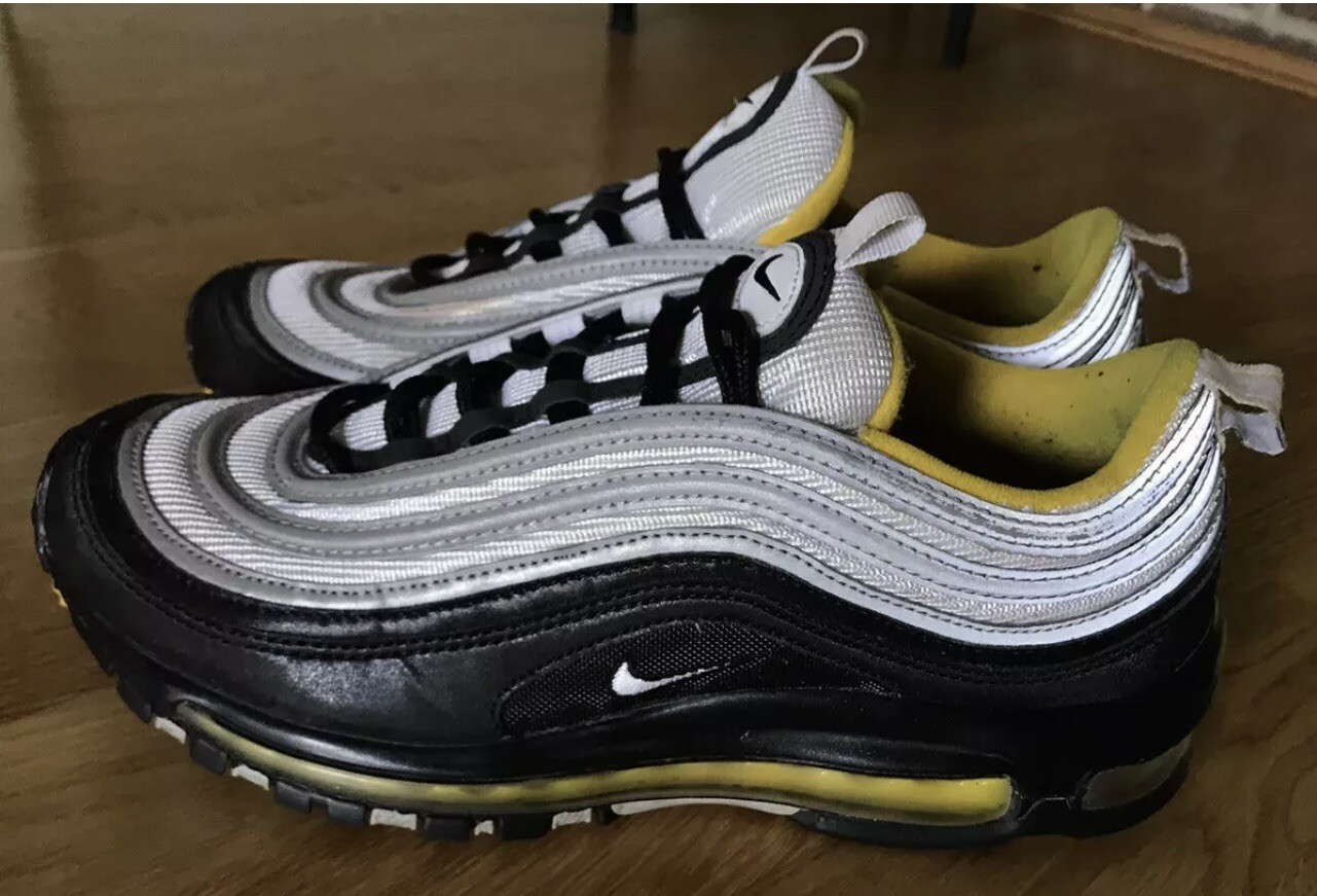 yellow and black nike air max 97