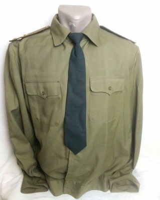 Uniform Shirt Tie Colonel Officer 