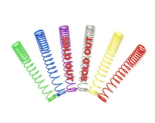 VINTAGE HPI SAVAGE 21, 25, SS, 4.6, X, XL TRIPLE RATE SPRINGS - FFRC (8 PCS)