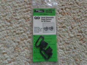 Uncle Mike's Quick Detachable Super Swivel for Guns with QD Base 1" Sling 1403-2