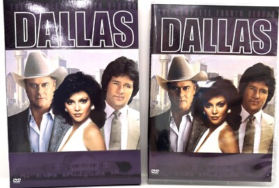 Dallas: Season Four with Slipcover  (4 Disc Dual Layer DVD Set) Like New