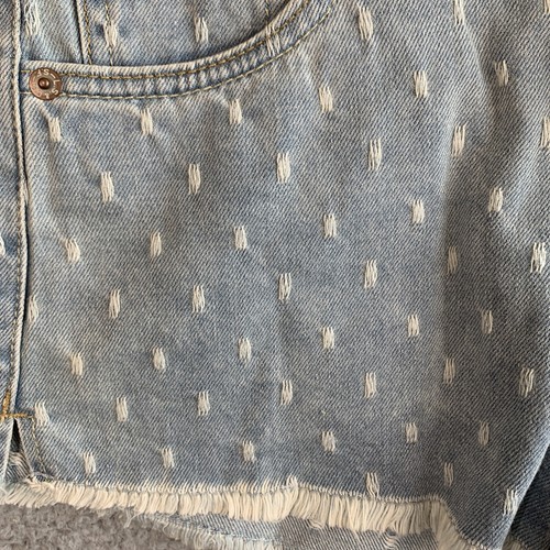 Levi's High Rise Shorty Short, 14 Reg, NEW Cutoff Light Wash NWT - Picture 5 of 12