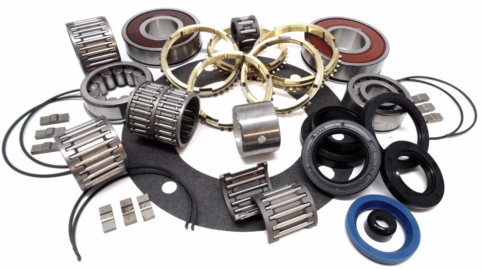 Kit completo de rodamientos y sellos Jeep AX-15 Deluxe con rodamientos de agujas Foto 3 de 4