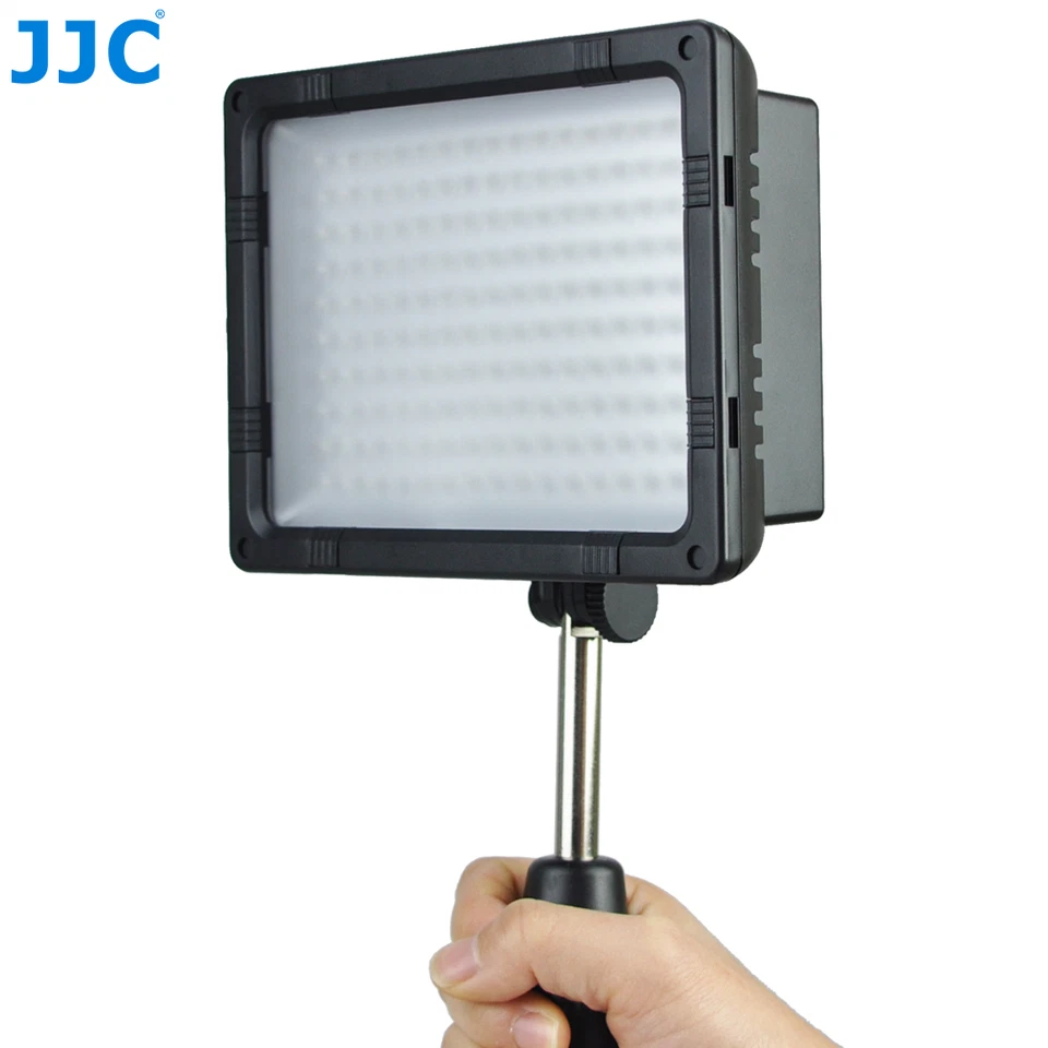 Luz de video LED portátil JJC para cámara Nikon Canon Sony Petax, se adapta a EN-EL3e BP511 Foto 2 de 4