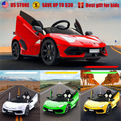 Ride on Car for Kids 12V Electric Vehicles Battery Powered Sports Car w/ Control