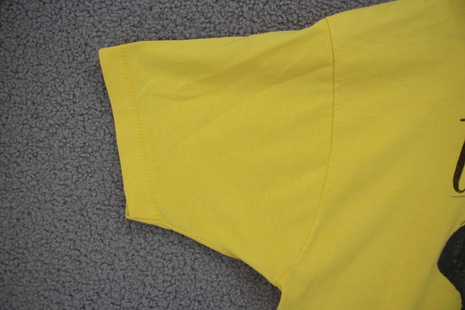 Vintage Screen Stars Best T Shirt Men XL Yellow Black Lab Dog Labrador Graphic