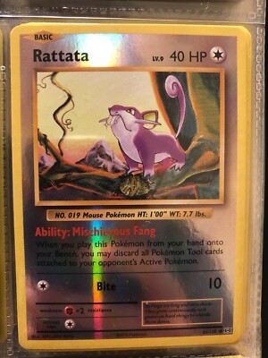 Pokemon XY Evolutions Reverse Holo Rattata 66/108 Fresh | 1 card