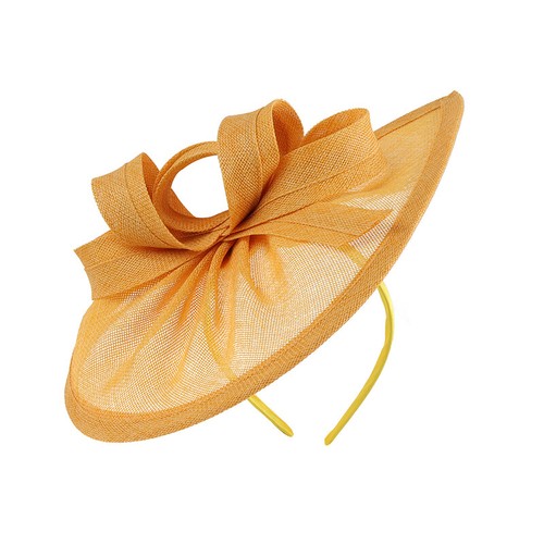 Womens Headband Linen Hat Fascinator Weddings Ladies Cocktail Tea Party Elegant - Picture 17 of 39