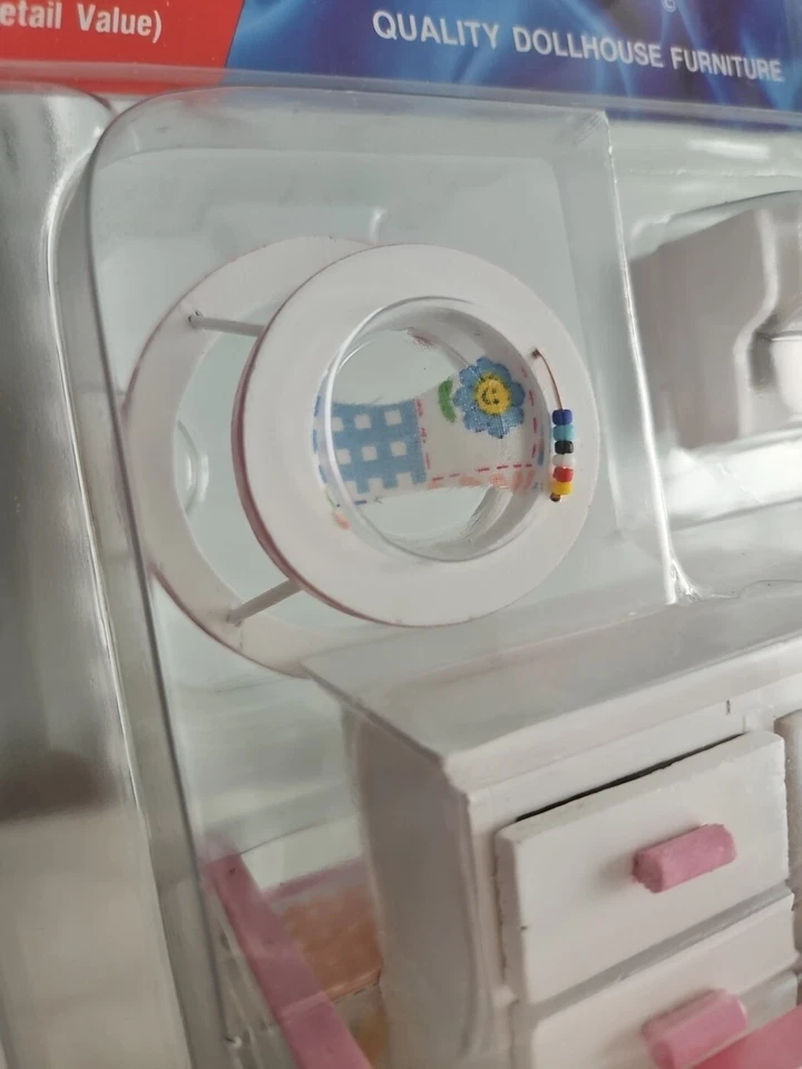 Town Square Miniatures Dollhouse Crib, Potty, Changing Table, New In Package - Image 4 of 4