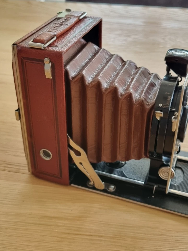 Luxus brown agfa standard plates 204 6,5 x 9 rare camera 1929 - Bild 2 von 4