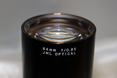 Super SHARP ﻿64mm F.85 ULTRA FAST LARGE LASER projection LENS for 545nm PERFECT